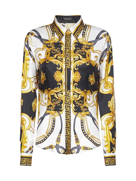 boohoo versace shirt|Tops .